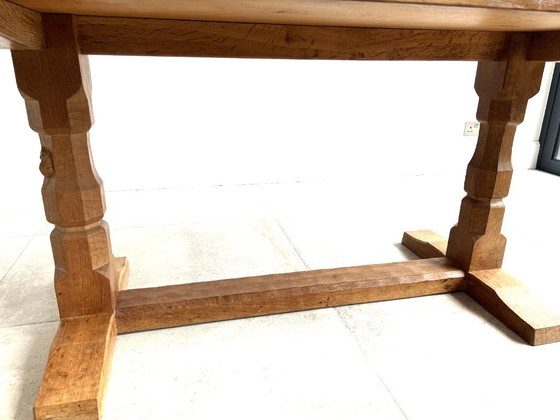 Image 1 of Table et chaises Robert Mouseman Thompson