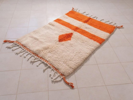 Image 1 of Tapis berbère en laine authentique 200cmx150cm