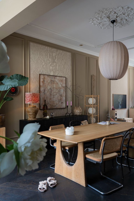 Image 1 of Hecho a mano Lámpara colgante Knit-White