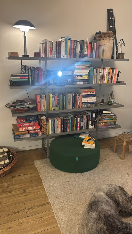 Scaffale vintage Niels Gammelgaard per IKEA – grigio