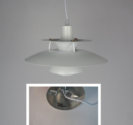 Louis Poulsen PH5 – hanglampen, Aluminium, Brass