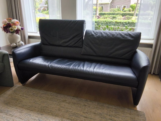 Image 1 of Leather 3-seater sofa Jori Angel