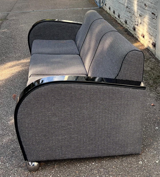 Image 1 of Art Deco bank (3-zits) - Op maat gemaakt interieurontwerpstuk