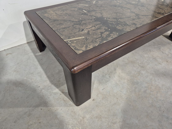 Image 1 of Coffee table with fossil table top