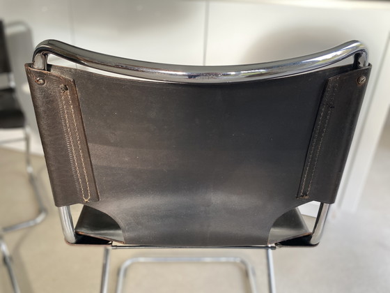 Image 1 of 4 x ‘Biscia’ Pascal Mourgue Steiner 1960’s eetkamerstoelen