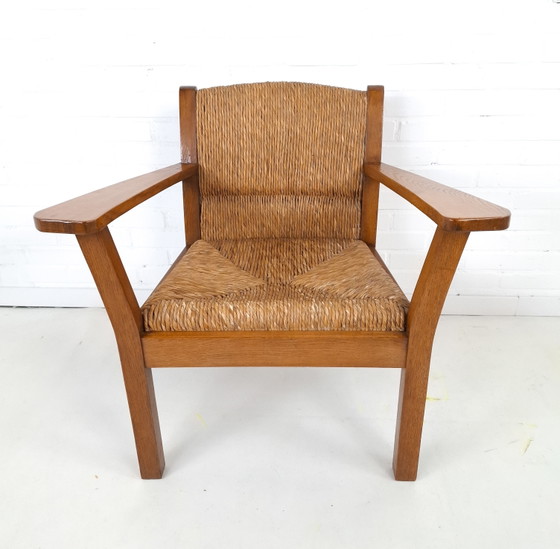 Image 1 of Vintage Bauhaus fauteuil Willi Ohler voor Erich Schultz