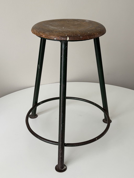 Industriële werk/schoolkruk jaren 70