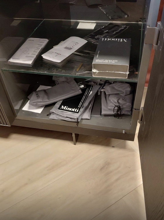 Image 1 of Minotti Daylon Sideboard cabinet dresser 232cm LP € 14,000 