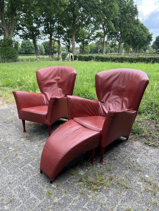 2x Montis Castor leather