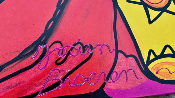 Image 1 of Coming and Going - Painting by Josien Broeren