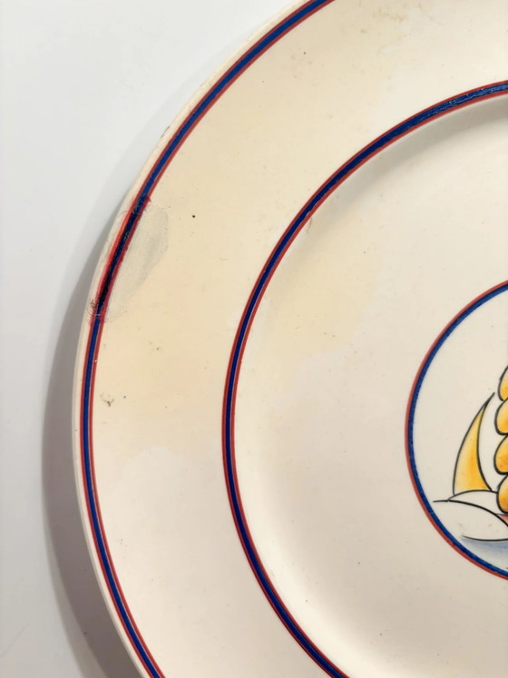 Porcelain Plate by Gio Ponti for Richard Ginori Velesca 1920s – Decorative Objects (photo 5 of 8)