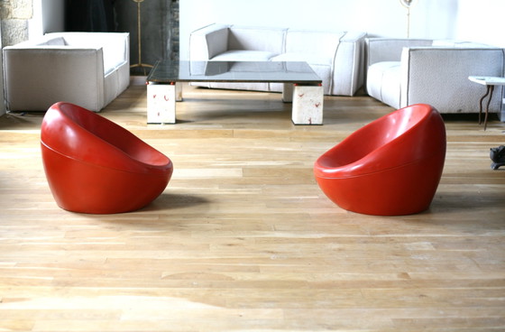 Paar Sessel im „Space-Age“-Stil, Fiberglas, 1960er Jahre (photo 4 of 13)