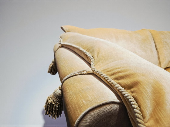 Image 1 of Museum-Grade 1997 Parker & Farr Grand Knole Sofa in Original Rhitam Velvet 