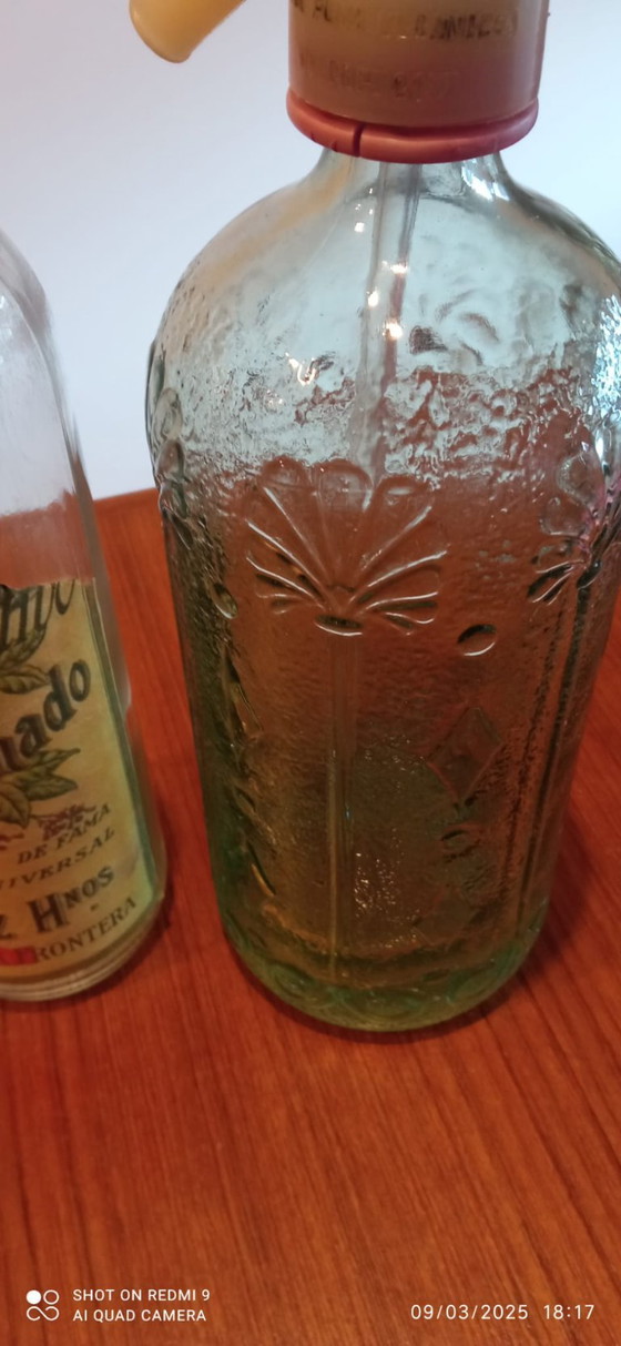 Image 1 of siphon et bouteille ancienne