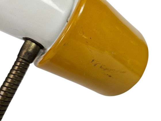 Image 1 of Hala Zeist - design H. Busquet - lampada da tavolo - giallo ocra - Zeist - anni '60