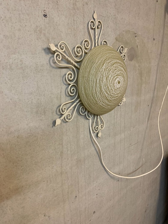 Image 1 of Lampada da soffitto solare vintage – Lampada da parete solare.