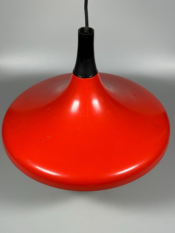 Image 1 of 60er 70er Jahre Erco Deckenlampe Deckenleuchte Kugellampe Metall Aluminium