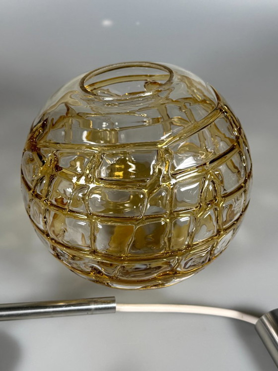 Lampada a sospensione Globe degli anni '60/'70 di Doria Leuchten, Germania. – Lampade a sospensione, Metal (photo 12 of 13)
