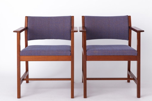 2 Børge Mogensen Vintage Fauteuil 1960S Voor Fredericia Stolefabrik