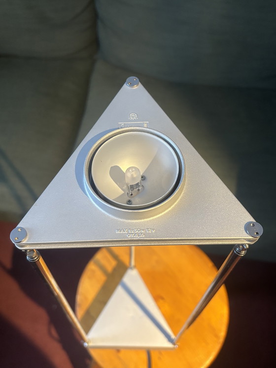 Image 1 of Kandido ceiling lamp - F. A. Porsche for Lucitalia - silver gray - rare