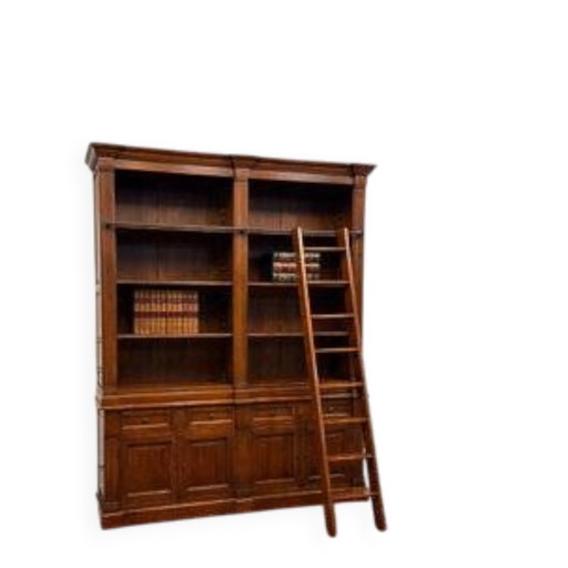 Grote klassieke Engelse Eichholtz boekenkast