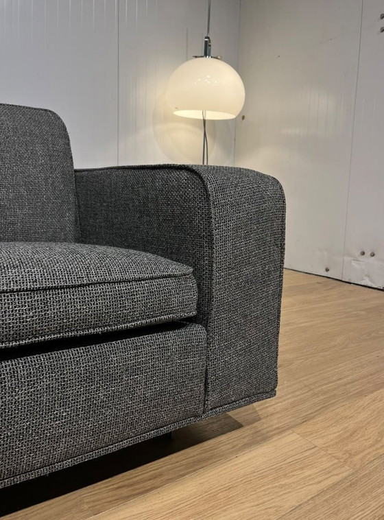 Canapé design italien gris nouvellement rembourré – Canapés 3 places, Other (photo 7 of 10)