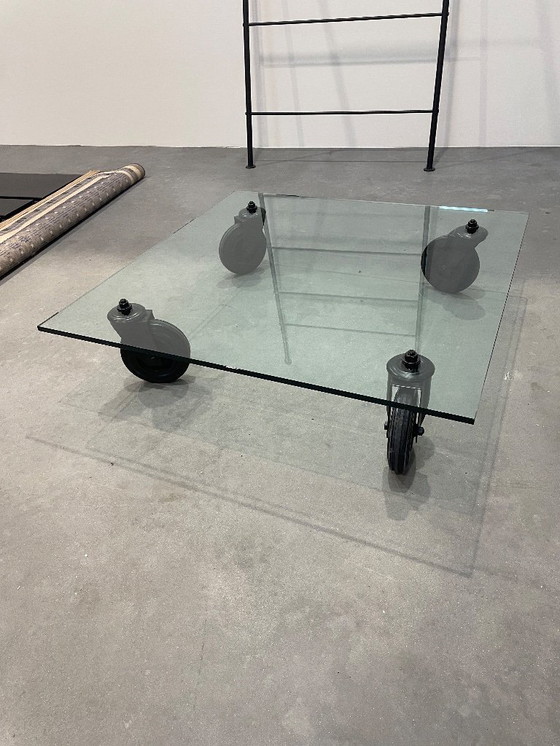 Image 1 of Salontafel Tavolo con ruote,  Fontana Arte, Gae Aulenti