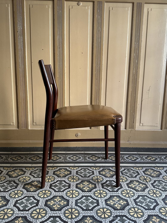 Image 1 of Georg Leowald Modèle 351 Chaise rembourrée Fabricant Wilkhahn