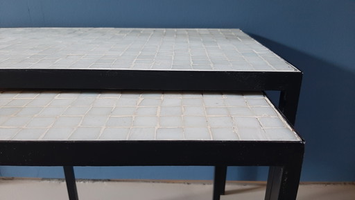 Floris Fiedeldij voor Artimeta tafels '60 Nederland – bijzettafels, Metal, Glass (photo 2 of 10)