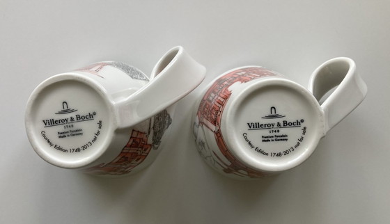Image 1 of Set di 2 tazze Villeroy & Boch edizione New Wave, omaggio di cortesia.