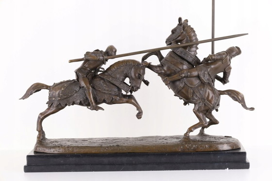 Image 1 of Statua in bronzo della morte del Duca di Clarence