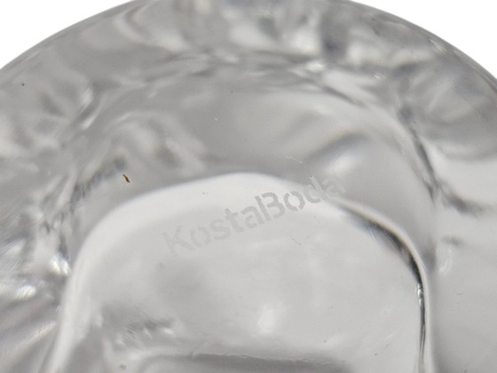 Image 1 of Kosta Boda – Ann – Votivkerze „Snowball“ – (2) Design Ann Wärff – Schweden