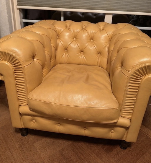 Bank en stoel poltrona frau