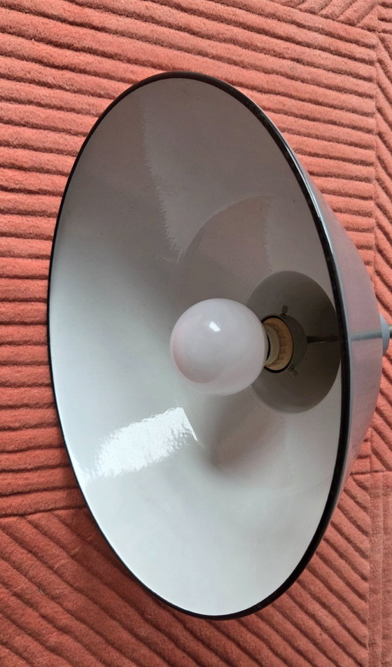 Beautiful industrial pendant lamp Louis Poulsen 19540, Lighting, Metal, Aluminium, Grey (photo 4 of 8)