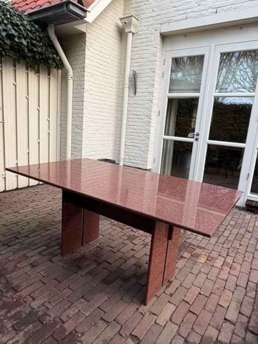 Granite dining table