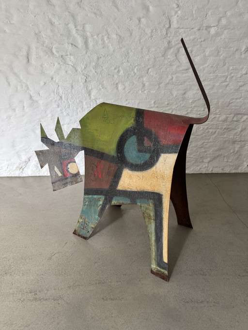 2x Metal Cow (VanLuc French Art)
