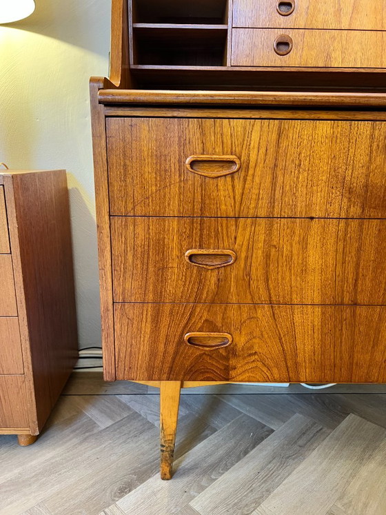 Secretaire vintage svedese, Egon Ostergaard per SMI anni '60 – S.M.I., Scrivanie, Wood (photo 6 of 10)