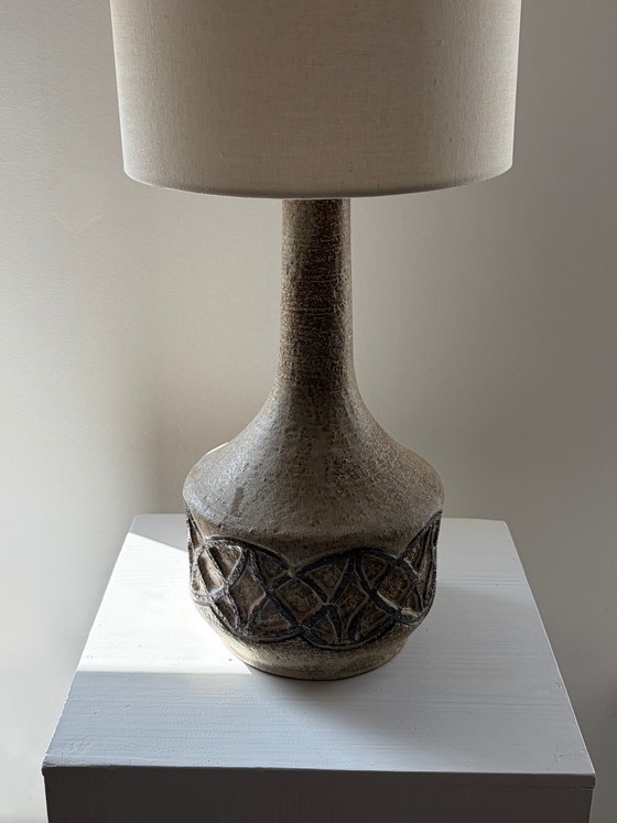 Vintage Deense keramische tafellamp – Tafellampen, Metal, Ceramic (photo 3 of 5)