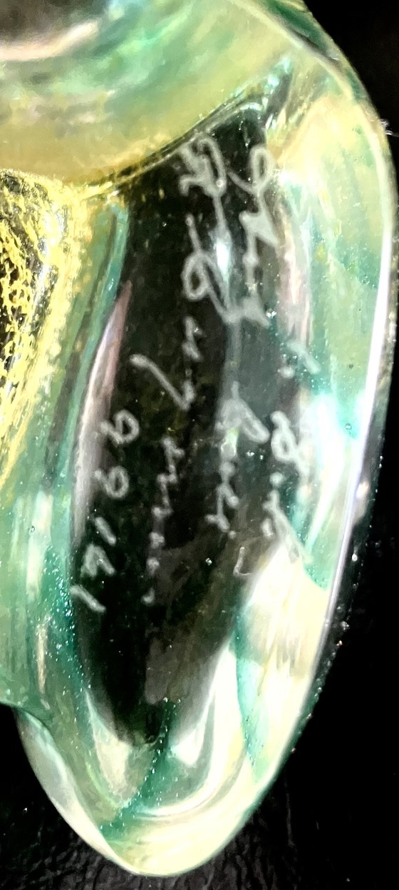 Image 1 of Kosta Boda, fauteuil miniature Bon Bon / Kjell Engman