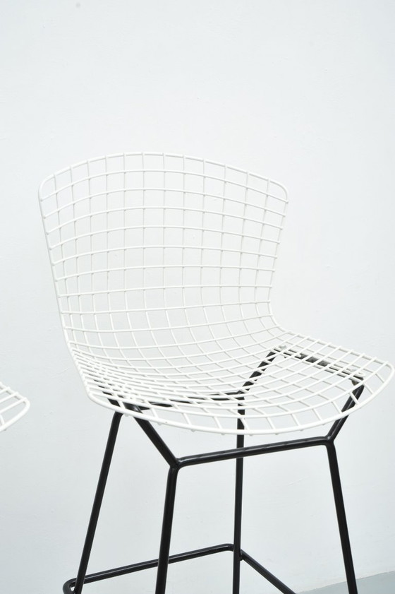 Image 1 of 2x Bertoia Bar Stool by Harry Bertoia for Knoll International (1952)