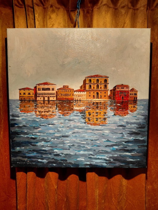 Toon Kuijpers schilderij   `Canal Grande`