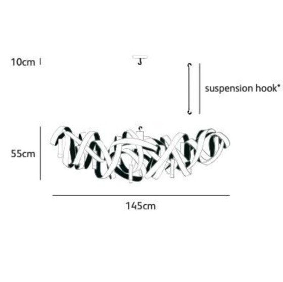 Image 1 of Jacco Maris, Montone 8 Lámparas - Lámpara de techo