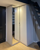 Armoire d'angle élégante, Hoekkast met 4 planken