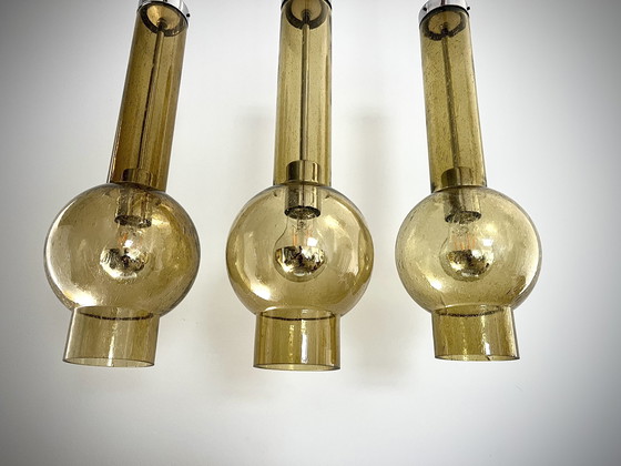 Image 1 of Staff Leuchten - 3X P1115 Pendels - Alemania 🇩🇪 1960/70