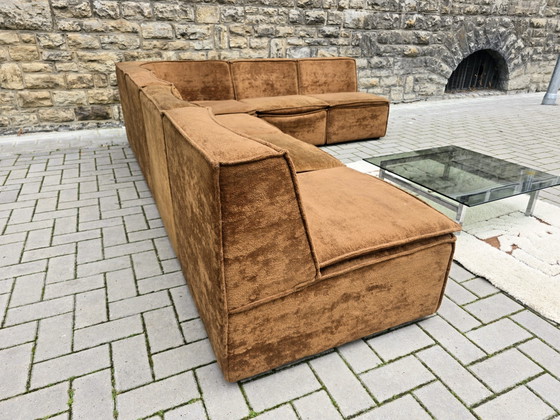 Image 1 of Modulaire bank, vintage jaren 60/70, banken, fauteuils, zitgroep in mid-century stijl, suite, sofaset