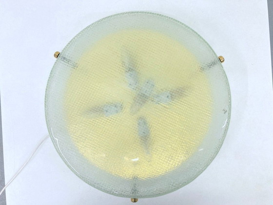 Image 1 of XXL plafondlamp uit de jaren 70/80, VM Vetri Murano