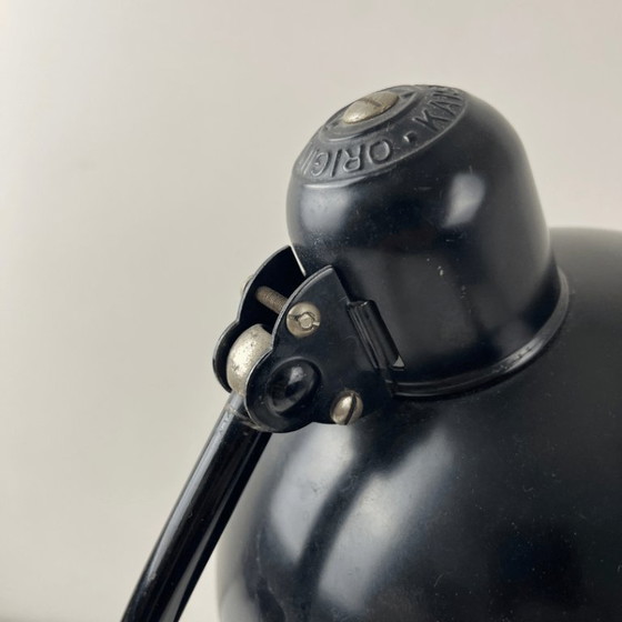 Image 1 of Tisch- oder Schreibtischleuchte aus schwarzem Metall von Kaiser Idell 6556