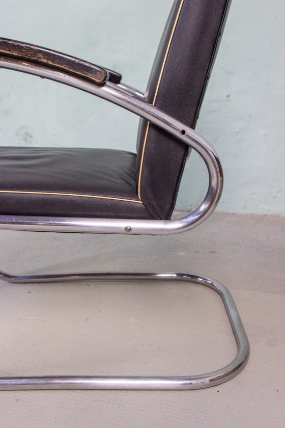 Image 1 of 1 sur 2 Fauteuil Mauser RS7 vintage, fauteuil relax, style milieu du siècle