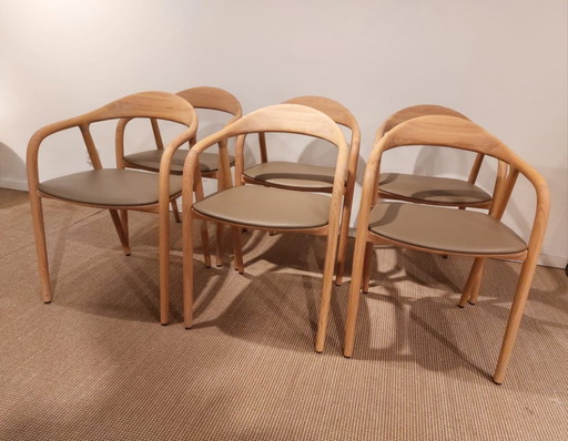 6x Artisan Neva eetkamerstoelen