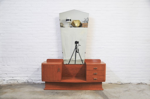 Miroir de coiffeuse vintage